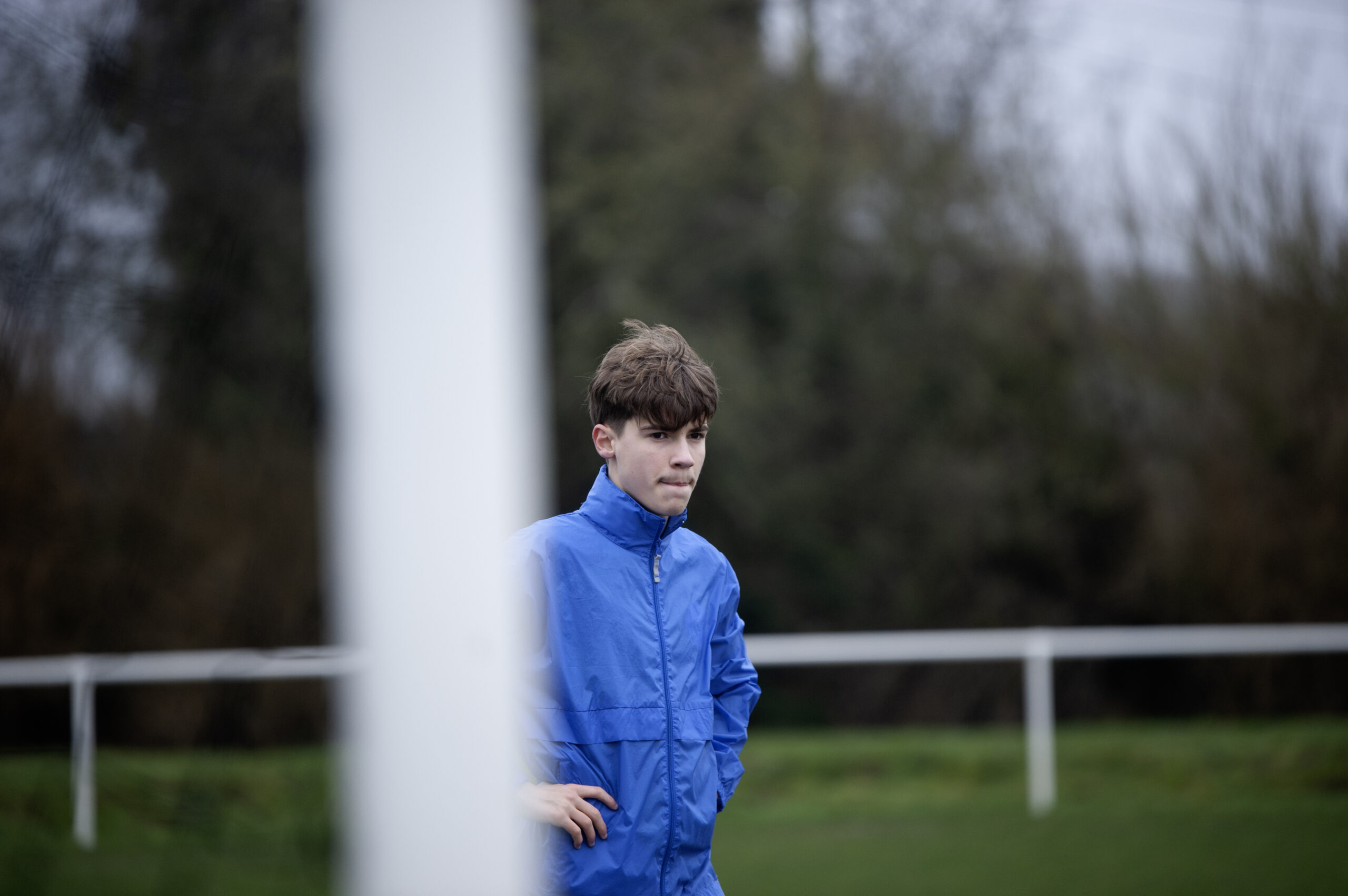 Jeune joueur de football en entraînement technique — MS Academy Hainaut
